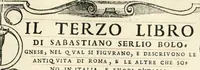 An illustration from Il terzo libro : nel qval si figvrano, e descrivono le antiqvita di Roma, e le altre che sono in Italia e fvori d'Italia ... (1540)