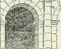 An illustration from Il terzo libro : nel qval si figvrano, e descrivono le antiqvita di Roma, e le altre che sono in Italia e fvori d'Italia ... (1540)