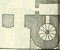An illustration from Il terzo libro : nel qval si figvrano, e descrivono le antiqvita di Roma, e le altre che sono in Italia e fvori d'Italia ... (1540)