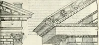 An illustration from Il terzo libro : nel qval si figvrano, e descrivono le antiqvita di Roma, e le altre che sono in Italia e fvori d'Italia ... (1540)