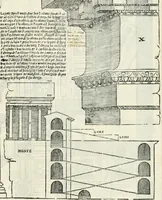 An illustration from Il terzo libro : nel qval si figvrano, e descrivono le antiqvita di Roma, e le altre che sono in Italia e fvori d'Italia ... (1540)