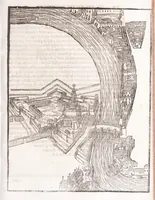 An illustration from Il Teuere incatenato, ouero, L'arte di frenar l'acque correnti (1663)