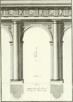 An illustration from Il Vignola illustrato (1770)