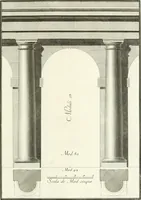 An illustration from Il Vignola illustrato (1770)