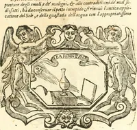 Picture 56 of 260 from Il zodiaco, over, idea di perfettione di prencipi : formata dall'heroiche virtù dell'illvstriss. et eccellentiss. signore D. Antonio Alvarez di Toledo, duca d'Alba vicere di Napoli : rapresentata come in vn trionfo dal fidelissimo popolo napoletano : per opera del dottore Francesco Antonio Scacciauento suo eletto : nella pomposissima festa di San Gio. Battista, celebrata à 23. di giugno 1629. per il settimo anno del suo gouerno (1630), leaf 108
