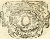 An illustration from Il zodiaco, over, idea di perfettione di prencipi : formata dall'heroiche virtù dell'illvstriss. et eccellentiss. signore D. Antonio Alvarez di Toledo, duca d'Alba vicere di Napoli : rapresentata come in vn trionfo dal fidelissimo popolo napoletano : per opera del dottore Francesco Antonio Scacciauento suo eletto : nella pomposissima festa di San Gio. Battista, celebrata à 23. di giugno 1629. per il settimo anno del suo gouerno (1630)