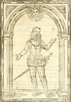 An illustration from Il zodiaco, over, idea di perfettione di prencipi : formata dall'heroiche virtù dell'illvstriss. et eccellentiss. signore D. Antonio Alvarez di Toledo, duca d'Alba vicere di Napoli : rapresentata come in vn trionfo dal fidelissimo popolo napoletano : per opera del dottore Francesco Antonio Scacciauento suo eletto : nella pomposissima festa di San Gio. Battista, celebrata à 23. di giugno 1629. per il settimo anno del suo gouerno (1630)