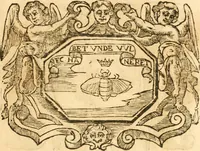 An illustration from Il zodiaco, over, idea di perfettione di prencipi : formata dall'heroiche virtù dell'illvstriss. et eccellentiss. signore D. Antonio Alvarez di Toledo, duca d'Alba vicere di Napoli : rapresentata come in vn trionfo dal fidelissimo popolo napoletano : per opera del dottore Francesco Antonio Scacciauento suo eletto : nella pomposissima festa di San Gio. Battista, celebrata à 23. di giugno 1629. per il settimo anno del suo gouerno (1630)