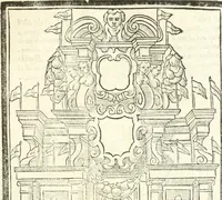 An illustration from Il zodiaco, over, idea di perfettione di prencipi : formata dall'heroiche virtù dell'illvstriss. et eccellentiss. signore D. Antonio Alvarez di Toledo, duca d'Alba vicere di Napoli : rapresentata come in vn trionfo dal fidelissimo popolo napoletano : per opera del dottore Francesco Antonio Scacciauento suo eletto : nella pomposissima festa di San Gio. Battista, celebrata à 23. di giugno 1629. per il settimo anno del suo gouerno (1630)