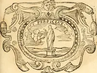 An illustration from Il zodiaco, over, idea di perfettione di prencipi : formata dall'heroiche virtù dell'illvstriss. et eccellentiss. signore D. Antonio Alvarez di Toledo, duca d'Alba vicere di Napoli : rapresentata come in vn trionfo dal fidelissimo popolo napoletano : per opera del dottore Francesco Antonio Scacciauento suo eletto : nella pomposissima festa di San Gio. Battista, celebrata à 23. di giugno 1629. per il settimo anno del suo gouerno (1630)