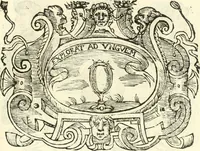 An illustration from Il zodiaco, over, idea di perfettione di prencipi : formata dall'heroiche virtù dell'illvstriss. et eccellentiss. signore D. Antonio Alvarez di Toledo, duca d'Alba vicere di Napoli : rapresentata come in vn trionfo dal fidelissimo popolo napoletano : per opera del dottore Francesco Antonio Scacciauento suo eletto : nella pomposissima festa di San Gio. Battista, celebrata à 23. di giugno 1629. per il settimo anno del suo gouerno (1630)