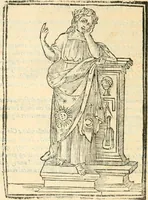 An illustration from Il zodiaco, over, idea di perfettione di prencipi : formata dall'heroiche virtù dell'illvstriss. et eccellentiss. signore D. Antonio Alvarez di Toledo, duca d'Alba vicere di Napoli : rapresentata come in vn trionfo dal fidelissimo popolo napoletano : per opera del dottore Francesco Antonio Scacciauento suo eletto : nella pomposissima festa di San Gio. Battista, celebrata à 23. di giugno 1629. per il settimo anno del suo gouerno (1630)