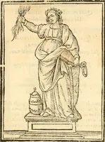 An illustration from Il zodiaco, over, idea di perfettione di prencipi : formata dall'heroiche virtù dell'illvstriss. et eccellentiss. signore D. Antonio Alvarez di Toledo, duca d'Alba vicere di Napoli : rapresentata come in vn trionfo dal fidelissimo popolo napoletano : per opera del dottore Francesco Antonio Scacciauento suo eletto : nella pomposissima festa di San Gio. Battista, celebrata à 23. di giugno 1629. per il settimo anno del suo gouerno (1630)