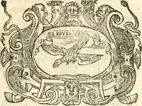An illustration from Il zodiaco, over, idea di perfettione di prencipi : formata dall'heroiche virtù dell'illvstriss. et eccellentiss. signore D. Antonio Alvarez di Toledo, duca d'Alba vicere di Napoli : rapresentata come in vn trionfo dal fidelissimo popolo napoletano : per opera del dottore Francesco Antonio Scacciauento suo eletto : nella pomposissima festa di San Gio. Battista, celebrata à 23. di giugno 1629. per il settimo anno del suo gouerno (1630)