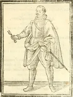 An illustration from Il zodiaco, over, idea di perfettione di prencipi : formata dall'heroiche virtù dell'illvstriss. et eccellentiss. signore D. Antonio Alvarez di Toledo, duca d'Alba vicere di Napoli : rapresentata come in vn trionfo dal fidelissimo popolo napoletano : per opera del dottore Francesco Antonio Scacciauento suo eletto : nella pomposissima festa di San Gio. Battista, celebrata à 23. di giugno 1629. per il settimo anno del suo gouerno (1630)