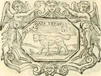 Picture 178 of 260 from Il zodiaco, over, idea di perfettione di prencipi : formata dall'heroiche virtù dell'illvstriss. et eccellentiss. signore D. Antonio Alvarez di Toledo, duca d'Alba vicere di Napoli : rapresentata come in vn trionfo dal fidelissimo popolo napoletano : per opera del dottore Francesco Antonio Scacciauento suo eletto : nella pomposissima festa di San Gio. Battista, celebrata à 23. di giugno 1629. per il settimo anno del suo gouerno (1630), leaf 331