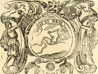 An illustration from Il zodiaco, over, idea di perfettione di prencipi : formata dall'heroiche virtù dell'illvstriss. et eccellentiss. signore D. Antonio Alvarez di Toledo, duca d'Alba vicere di Napoli : rapresentata come in vn trionfo dal fidelissimo popolo napoletano : per opera del dottore Francesco Antonio Scacciauento suo eletto : nella pomposissima festa di San Gio. Battista, celebrata à 23. di giugno 1629. per il settimo anno del suo gouerno (1630)