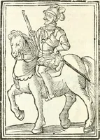 An illustration from Il zodiaco, over, idea di perfettione di prencipi : formata dall'heroiche virtù dell'illvstriss. et eccellentiss. signore D. Antonio Alvarez di Toledo, duca d'Alba vicere di Napoli : rapresentata come in vn trionfo dal fidelissimo popolo napoletano : per opera del dottore Francesco Antonio Scacciauento suo eletto : nella pomposissima festa di San Gio. Battista, celebrata à 23. di giugno 1629. per il settimo anno del suo gouerno (1630)