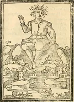 An illustration from Il zodiaco, over, idea di perfettione di prencipi : formata dall'heroiche virtù dell'illvstriss. et eccellentiss. signore D. Antonio Alvarez di Toledo, duca d'Alba vicere di Napoli : rapresentata come in vn trionfo dal fidelissimo popolo napoletano : per opera del dottore Francesco Antonio Scacciauento suo eletto : nella pomposissima festa di San Gio. Battista, celebrata à 23. di giugno 1629. per il settimo anno del suo gouerno (1630)