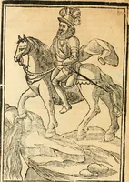 An illustration from Il zodiaco, over, idea di perfettione di prencipi : formata dall'heroiche virtù dell'illvstriss. et eccellentiss. signore D. Antonio Alvarez di Toledo, duca d'Alba vicere di Napoli : rapresentata come in vn trionfo dal fidelissimo popolo napoletano : per opera del dottore Francesco Antonio Scacciauento suo eletto : nella pomposissima festa di San Gio. Battista, celebrata à 23. di giugno 1629. per il settimo anno del suo gouerno (1630)