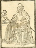 An illustration from Il zodiaco, over, idea di perfettione di prencipi : formata dall'heroiche virtù dell'illvstriss. et eccellentiss. signore D. Antonio Alvarez di Toledo, duca d'Alba vicere di Napoli : rapresentata come in vn trionfo dal fidelissimo popolo napoletano : per opera del dottore Francesco Antonio Scacciauento suo eletto : nella pomposissima festa di San Gio. Battista, celebrata à 23. di giugno 1629. per il settimo anno del suo gouerno (1630)