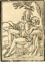 An illustration from Il zodiaco, over, idea di perfettione di prencipi : formata dall'heroiche virtù dell'illvstriss. et eccellentiss. signore D. Antonio Alvarez di Toledo, duca d'Alba vicere di Napoli : rapresentata come in vn trionfo dal fidelissimo popolo napoletano : per opera del dottore Francesco Antonio Scacciauento suo eletto : nella pomposissima festa di San Gio. Battista, celebrata à 23. di giugno 1629. per il settimo anno del suo gouerno (1630)