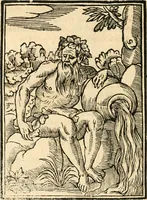An illustration from Il zodiaco, over, idea di perfettione di prencipi : formata dall'heroiche virtù dell'illvstriss. et eccellentiss. signore D. Antonio Alvarez di Toledo, duca d'Alba vicere di Napoli : rapresentata come in vn trionfo dal fidelissimo popolo napoletano : per opera del dottore Francesco Antonio Scacciauento suo eletto : nella pomposissima festa di San Gio. Battista, celebrata à 23. di giugno 1629. per il settimo anno del suo gouerno (1630)