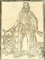 An illustration from Il zodiaco, over, idea di perfettione di prencipi : formata dall'heroiche virtù dell'illvstriss. et eccellentiss. signore D. Antonio Alvarez di Toledo, duca d'Alba vicere di Napoli : rapresentata come in vn trionfo dal fidelissimo popolo napoletano : per opera del dottore Francesco Antonio Scacciauento suo eletto : nella pomposissima festa di San Gio. Battista, celebrata à 23. di giugno 1629. per il settimo anno del suo gouerno (1630)