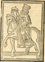 An illustration from Il zodiaco, over, idea di perfettione di prencipi : formata dall'heroiche virtù dell'illvstriss. et eccellentiss. signore D. Antonio Alvarez di Toledo, duca d'Alba vicere di Napoli : rapresentata come in vn trionfo dal fidelissimo popolo napoletano : per opera del dottore Francesco Antonio Scacciauento suo eletto : nella pomposissima festa di San Gio. Battista, celebrata à 23. di giugno 1629. per il settimo anno del suo gouerno (1630)