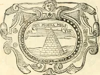 An illustration from Il zodiaco, over, idea di perfettione di prencipi : formata dall'heroiche virtù dell'illvstriss. et eccellentiss. signore D. Antonio Alvarez di Toledo, duca d'Alba vicere di Napoli : rapresentata come in vn trionfo dal fidelissimo popolo napoletano : per opera del dottore Francesco Antonio Scacciauento suo eletto : nella pomposissima festa di San Gio. Battista, celebrata à 23. di giugno 1629. per il settimo anno del suo gouerno (1630)
