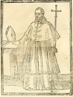An illustration from Il zodiaco, over, idea di perfettione di prencipi : formata dall'heroiche virtù dell'illvstriss. et eccellentiss. signore D. Antonio Alvarez di Toledo, duca d'Alba vicere di Napoli : rapresentata come in vn trionfo dal fidelissimo popolo napoletano : per opera del dottore Francesco Antonio Scacciauento suo eletto : nella pomposissima festa di San Gio. Battista, celebrata à 23. di giugno 1629. per il settimo anno del suo gouerno (1630)