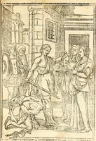 An illustration from Il zodiaco, over, idea di perfettione di prencipi : formata dall'heroiche virtù dell'illvstriss. et eccellentiss. signore D. Antonio Alvarez di Toledo, duca d'Alba vicere di Napoli : rapresentata come in vn trionfo dal fidelissimo popolo napoletano : per opera del dottore Francesco Antonio Scacciauento suo eletto : nella pomposissima festa di San Gio. Battista, celebrata à 23. di giugno 1629. per il settimo anno del suo gouerno (1630)