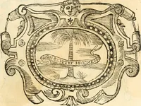 An illustration from Il zodiaco, over, idea di perfettione di prencipi : formata dall'heroiche virtù dell'illvstriss. et eccellentiss. signore D. Antonio Alvarez di Toledo, duca d'Alba vicere di Napoli : rapresentata come in vn trionfo dal fidelissimo popolo napoletano : per opera del dottore Francesco Antonio Scacciauento suo eletto : nella pomposissima festa di San Gio. Battista, celebrata à 23. di giugno 1629. per il settimo anno del suo gouerno (1630)