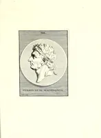 An illustration from Images des héros et des grands hommes de l'antiquité. Dessinées sur des médailles, des pierres antiques & autres anciens monumens (1731)