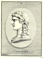 Picture 2 of 22 from Images des héros et des grands hommes de l'antiquité. Dessinées sur des médailles, des pierres antiques & autres anciens monumens (1731), leaf 29
