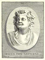 An illustration from Images des héros et des grands hommes de l'antiquité. Dessinées sur des médailles, des pierres antiques & autres anciens monumens (1731)