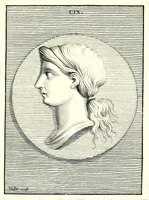 Picture 20 of 22 from Images des héros et des grands hommes de l'antiquité. Dessinées sur des médailles, des pierres antiques & autres anciens monumens (1731), leaf 615