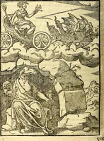 Picture 39 of 95 from Imagines deorum, qui ab antiquis colebantur : in quibus simulacra, ritus, caerimoniae, magnaq[ue] ex parte veterum religio explicatur (1581), leaf 165