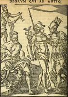 Picture 63 of 95 from Imagines deorum, qui ab antiquis colebantur : in quibus simulacra, ritus, caerimoniae, magnaq[ue] ex parte veterum religio explicatur (1581), leaf 253