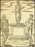 Picture 66 of 95 from Imagines deorum, qui ab antiquis colebantur : in quibus simulacra, ritus, caerimoniae, magnaq[ue] ex parte veterum religio explicatur (1581), leaf 264