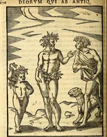 Picture 71 of 95 from Imagines deorum, qui ab antiquis colebantur : in quibus simulacra, ritus, caerimoniae, magnaq[ue] ex parte veterum religio explicatur (1581), leaf 289
