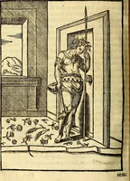 Picture 72 of 95 from Imagines deorum, qui ab antiquis colebantur : in quibus simulacra, ritus, caerimoniae, magnaq[ue] ex parte veterum religio explicatur (1581), leaf 291