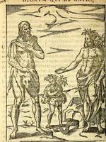 Picture 80 of 95 from Imagines deorum, qui ab antiquis colebantur : in quibus simulacra, ritus, caerimoniae, magnaq[ue] ex parte veterum religio explicatur (1581), leaf 315