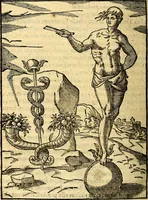 Picture 84 of 95 from Imagines deorum, qui ab antiquis colebantur : in quibus simulacra, ritus, caerimoniae, magnaq[ue] ex parte veterum religio explicatur (1581), leaf 329