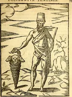Picture 16 of 95 from Imagines deorum, qui ab antiquis colebantur : in quibus simulacra, ritus, caerimoniae, magnaq[ue] ex parte veterum religio explicatur (1581), leaf 68