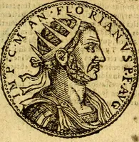 Picture 53 of 105 from Imagines et vitae imperatorvm Romanorvm: Illae ad vetusta numismata fideliter designatae; hae ex probatissimis auctoribus depromtae. Addita ad singulas imagines Ausonÿ & aliorum Elogia Tetrasticha (1599), leaf 116