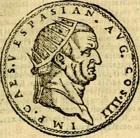 An illustration from Imagines et vitae imperatorvm Romanorvm: Illae ad vetusta numismata fideliter designatae; hae ex probatissimis auctoribus depromtae. Addita ad singulas imagines Ausonÿ & aliorum Elogia Tetrasticha (1599)