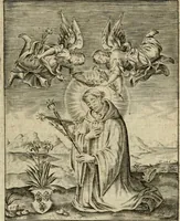 Picture 59 of 92 from Imagines sanctorum ord. S. Benedicti : tabellis aereis expressae cum eulogiis ex eorumdem vitis (1625), leaf 116