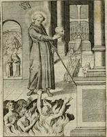 Picture 7 of 92 from Imagines sanctorum ord. S. Benedicti : tabellis aereis expressae cum eulogiis ex eorumdem vitis (1625), leaf 12