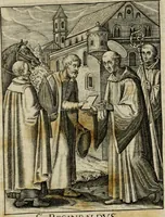 Picture 61 of 92 from Imagines sanctorum ord. S. Benedicti : tabellis aereis expressae cum eulogiis ex eorumdem vitis (1625), leaf 120